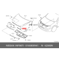Nissan Hood Bumper 01658-00941