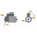 BOSCH Engine Starter Motor - Porsche Cayenne (957) 2008-2010 OEM