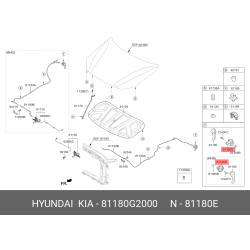 Base Assy Hood Latch