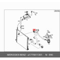 Hose Water - Mercedes-Benz W177 CLA (C118) (2019>) CLA 200D 150HP