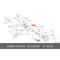 Front Hub Grease Oil Seal - Nissan Primera P11