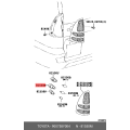 TOYOTA 90075-8Y004 SOCKET, REAR TURN SIGNAL LAMP