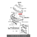 Front Bumper Support - Toyota (52115-BZ120)