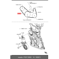 Water Pump Belt - Mazda (P301-15-908)