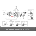MITSUBISHI 4400A726 Genuine Switch Screw
