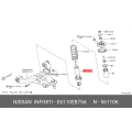 Genuine Nissan Front Shock Absorber E6110-EB75A