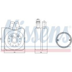 Engine Oil Cooler Vw Golf 5