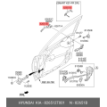 HYUNDAI / KIA 82651-2T001 Outside Door Handle