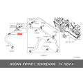 HVAC Heater Hose Assembly - Nissan Frontier (2005-2019), Xterra (2005-2015), Pathfinder (2005-2012)