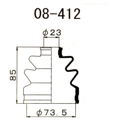 Dust Boot, Kit Axle Joint