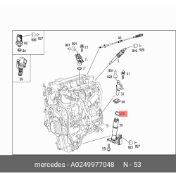 Oil Level Sensor Seal Db M111,M112,M113,M271
