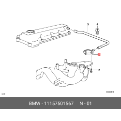 Crank Case Vent Valve E34,36,46