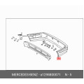 Mercedes-Benz SL R129 Rear Bumper Foam A1298800071