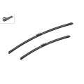 Bosch Aerotwin Windshield Wiper Blades Set - Front - BMW X4 X3 Volvo V50
