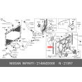 Nissan Fan Motor 21486-ED000