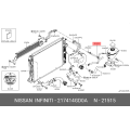 Genuine Nissan HOSE-RESERVE 21741-4GD0A