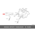 NISSAN 92400-JK200 Genuine Hose-Heater Inlet