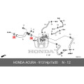 HONDA ACURA Coolant Connecting Pipe O-Ring 37.2X4.25