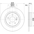 Brake Disc Rear Db W246,W176