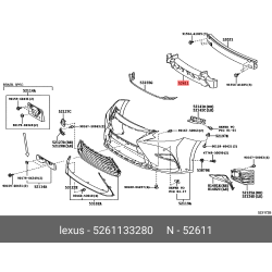 Absorber,Front Bumper