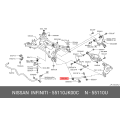 Nissan Radius Rod 55110-JK00C