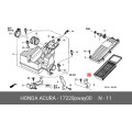 HONDA Air Filter 17220-PWA-Y00
