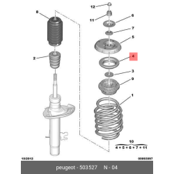 Bearing Fr Shock Mounting