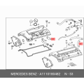 FEBI BILSTEIN Crankcase Breather Hose - Mercedes-Benz C220 (W202) - Valve Cover to Intake Manifold