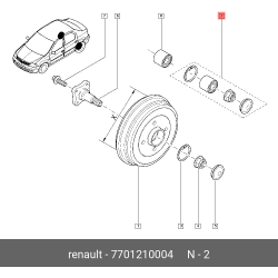 Wheel Bearing Rr