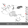 BMW Hose Clamp Genuine 07129952104 (12-15 mm Range / 7.5 mm Width)