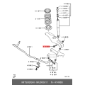 OEM Mitsubishi Outlander Lower Control Arm Rear Bolt