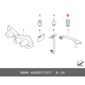 BMW A/C Service Valve for Pressure Hose - R134A