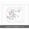 Mercedes-Benz Genuine Electrical Wiring Harness A2761500286