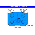 Pad Sub Set Rr Calip
