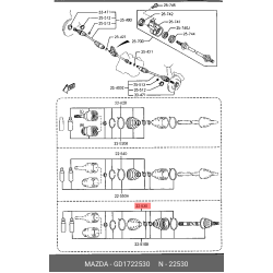 Boot Set Outer Joint