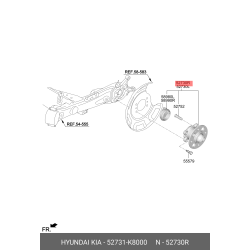 Hub Bearing Assy Rr Rh