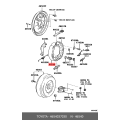 Toyota Genuine Parking Brake Shoe 46540-37030