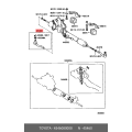 TOYOTA 45460-80008 Genuine Tie Rod Set, RH