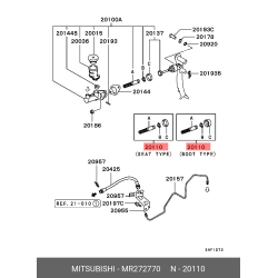 Clutch Master Cylinder Repair Kit - Mitsubishi Lancer FTO Carisma MR272770