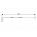Brake Wear Sensor Frt-5 E60 34356789493