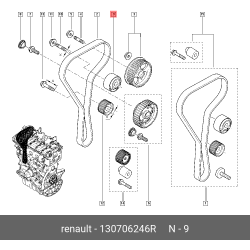 Roller-Timing Belt Tensioner