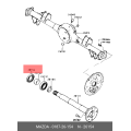 Rear Wheel Seal for MAZDA 0187-26-154 & TOYOTA 1967-1988