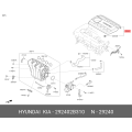 Engine Cover Assy - HYUNDAI / KIA 292402B310