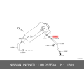 Positive Crankcase Ventilation Valve - Nissan 11810-95F0A New Genuine