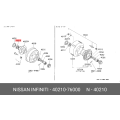Nissan Bearing 40210-76000