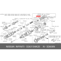 RING-BAULK 32631-36N20 Nissan Genuine Synchronizer Ring