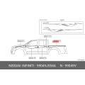 Rear Fender Stripe Accent - NISSAN