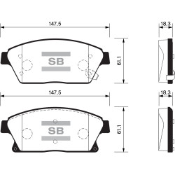 Brake Pad Front
