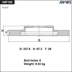 Brake Disc Front