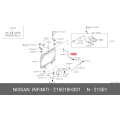 Hose-Radiator, Upper - Nissan Genuine Part 21501-8H301